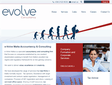 Tablet Screenshot of evolvemalta.com